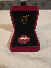 Salvador Dal&iacute; Joies Ruby Lips Brooch 2002 Signed 