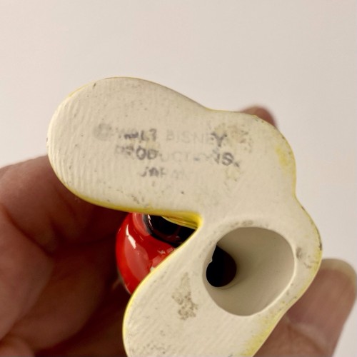 Mickey & Minnie Mouse 3 in Ceramic Figurines Walt Disney Productions Japan VTG - Picture 6 of 7