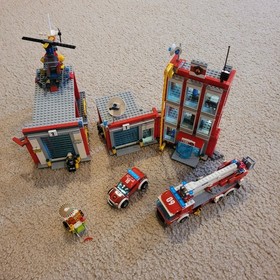 LEGO City Fire Station 60110 incomplete Set 