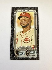 2025 Topps Allen & Ginter #188 Hunter Greene Mini Black Border Cincinnati Reds