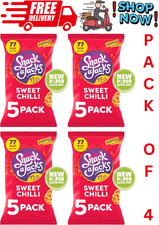 20 x 19g Snack a Jacks Sweet chilli Rice Cakes Multipacks of 5 Singles(4-Pack)