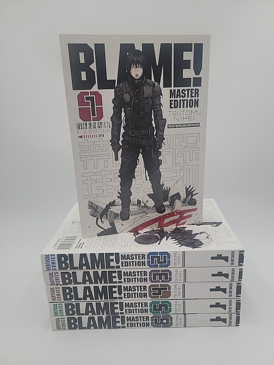 Blame! Master Edition Manga Volumes 1-6 Complete Set English