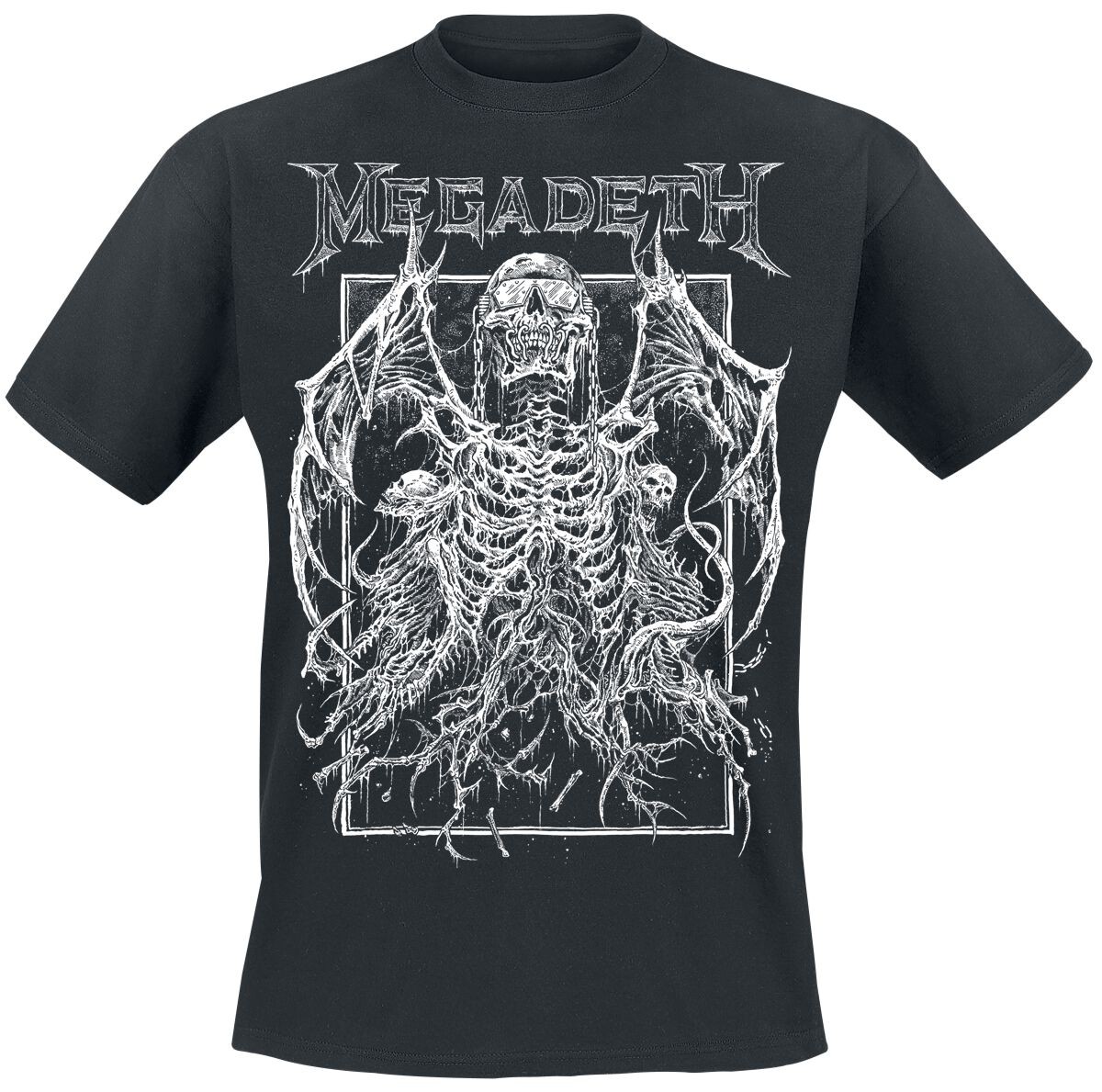 Футболка Megadeth Herren Vic Rising schwarz Band-Товары, Группы, Nachhaltigkeit