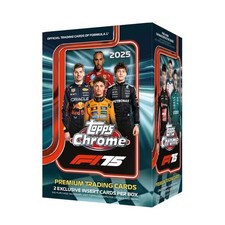40 Box Case - 2025 Topps Chrome Formula 1 Value Blaster F1 Racing Brandneu