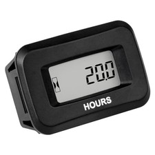 Digital Hour Meter,DC 5V to 60V for Riding Lawn Mower Tractor Golf Cart 1