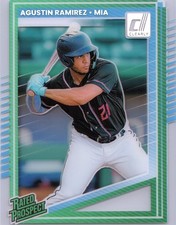 2025 Donruss - Clearly Acetate - Rated Prospect - Agustin Ramirez #113