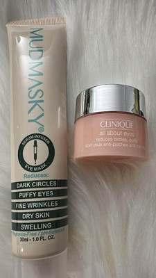 Clinique Eye Cream All About Eyes + Mudmasky Eye Mask Set Skincare Duo