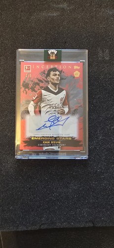 2024/25 Topps Inception Bundesliga  Can Uzun Auto /5 Eintracht Frankfurt
