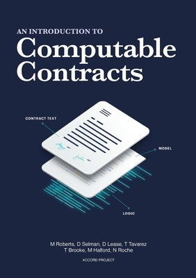 Introduction to Computable Contracts Paperback by Matt Roberts