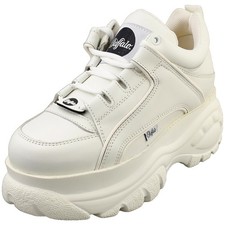 Image of Buffalo 1339-14 2.0 V Womens Platform Trainers in White - 5 UK