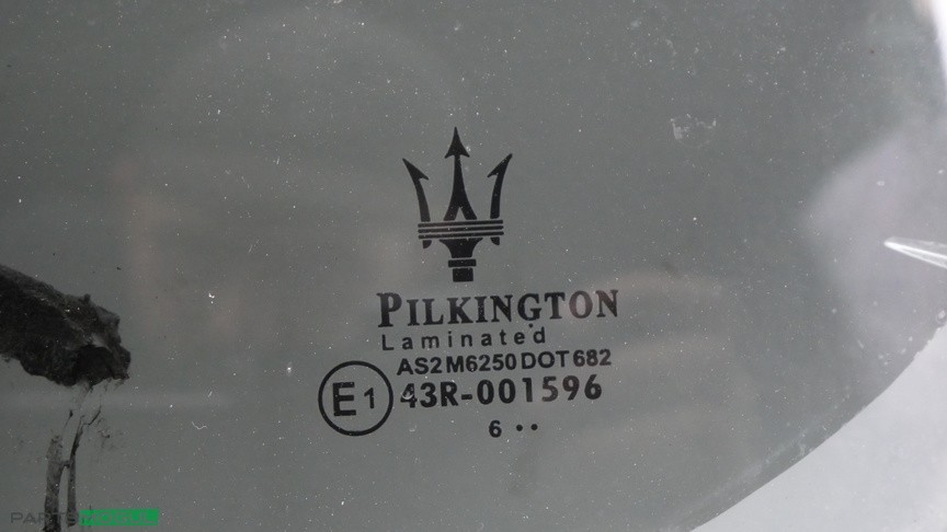 2003-2012 Maserati Quattroporte M139 Rear Left Driver Side Door Window Glass OEM