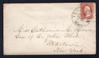USA Templeton Mass 1850s Cover to Watertown NY