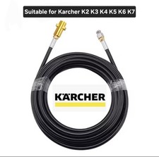 Karcher Drain Tube Sewer Cleaner 10M Pipe Cleaning Hose Pressure Washer Jet New
