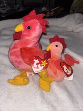 Ty Beanie Baby DOODLE The Rooster