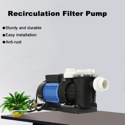 900W STP-120 Swimming Pool Circulating Pump Fish Pond Surface Water Pump 1.2HP