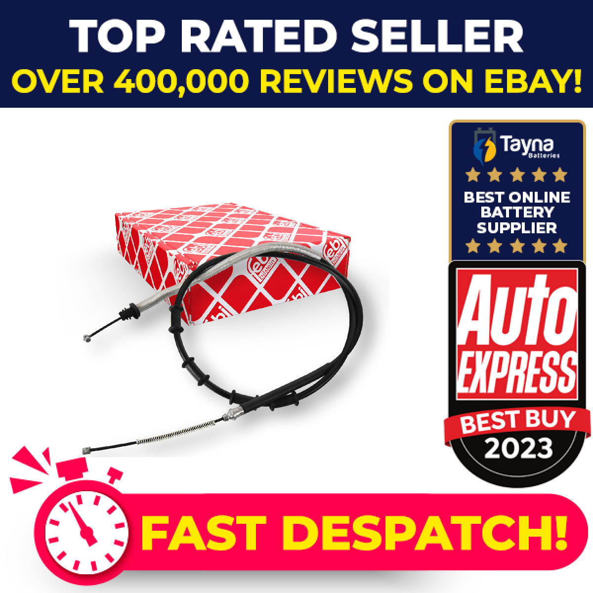 Handbrake Cable fits OPEL COMBO B05 1.4 Rear 2012 on Hand Brake Parking 00522107