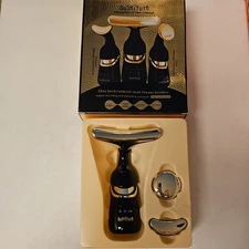 Gushiyuta Electric Face, Eye & Neck Massager 3-in-1 w/ Interchangeable Heads