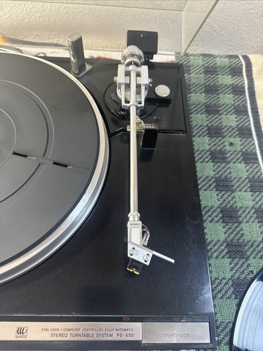 SONY PS X55 TURNTABLE RECORD PLAYER Tested & Working Shown In Photos - Picture 5 of 23