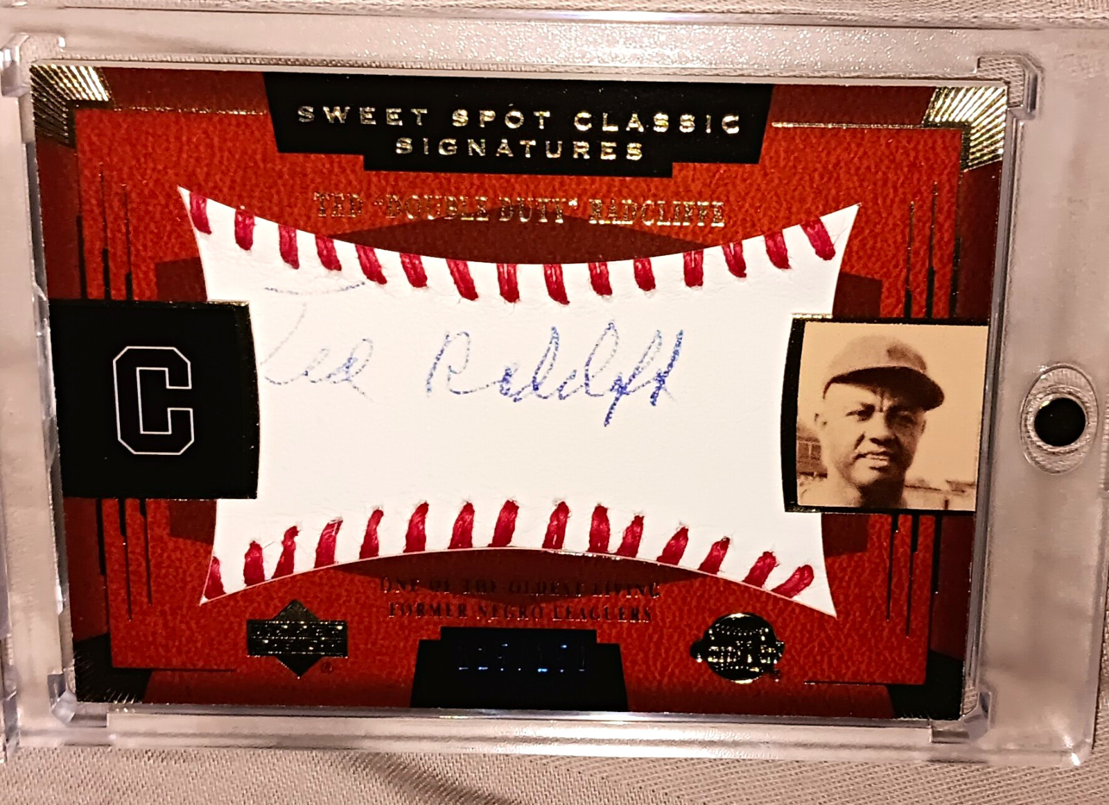 Upper Deck 2004 Sweet Spot Classic Signatures Ted Radcliffe Auto 125/150
