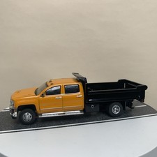 Greenlight Dually Drivers 2017 Chevy Silverado 3500 HD Dump Bed Pickup Truck NM