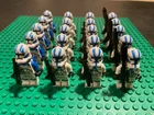Lego Star Wars 501st Clone Trooper & Jet Trooper Minifig lot x20 all w/blasters