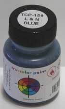 Tru-Color Paint TCP-159 L N Louisville  Nashville Blue 1oz Bottle