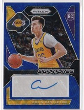2023-24 Prizm Colin Castleton RC Rookie Signatures Auto Blue Choice /49 SSP