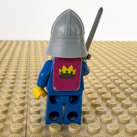 LEGO Castle, Classic: Blue Knight, SWORD, cas082s, 375, YELLOW CASTLE, 1978