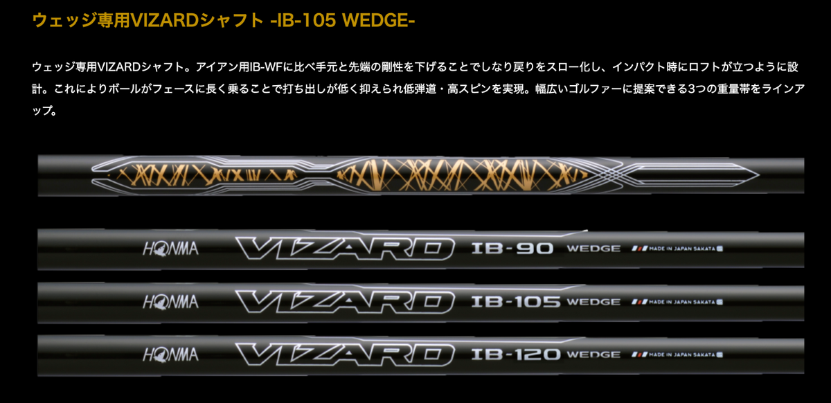 HONMA TW-W 2024 Copper Wedge 58-12 C-Sole Grind VIZARD IB-90