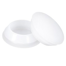 6 Pcs Silicone Hole Plug, Clear Fit for Bottle Pipes 28-30mm Inner Diameter