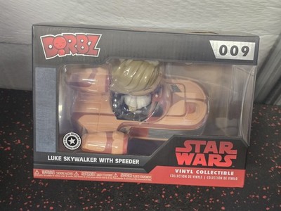 Dorbz Ridez Star Wars Luke Skywalker With Speeder 009 * NEW IN BOX!