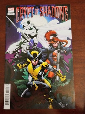 Crypt of Shadows #1 NM 2022 Marvel One-Shot Logan Lubera Variant Moon Knight Mor
