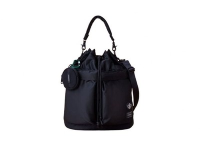 PORTER x STARBUCKS Coffee Bean Shape 2Way Tool Bag Black Limited Edition New