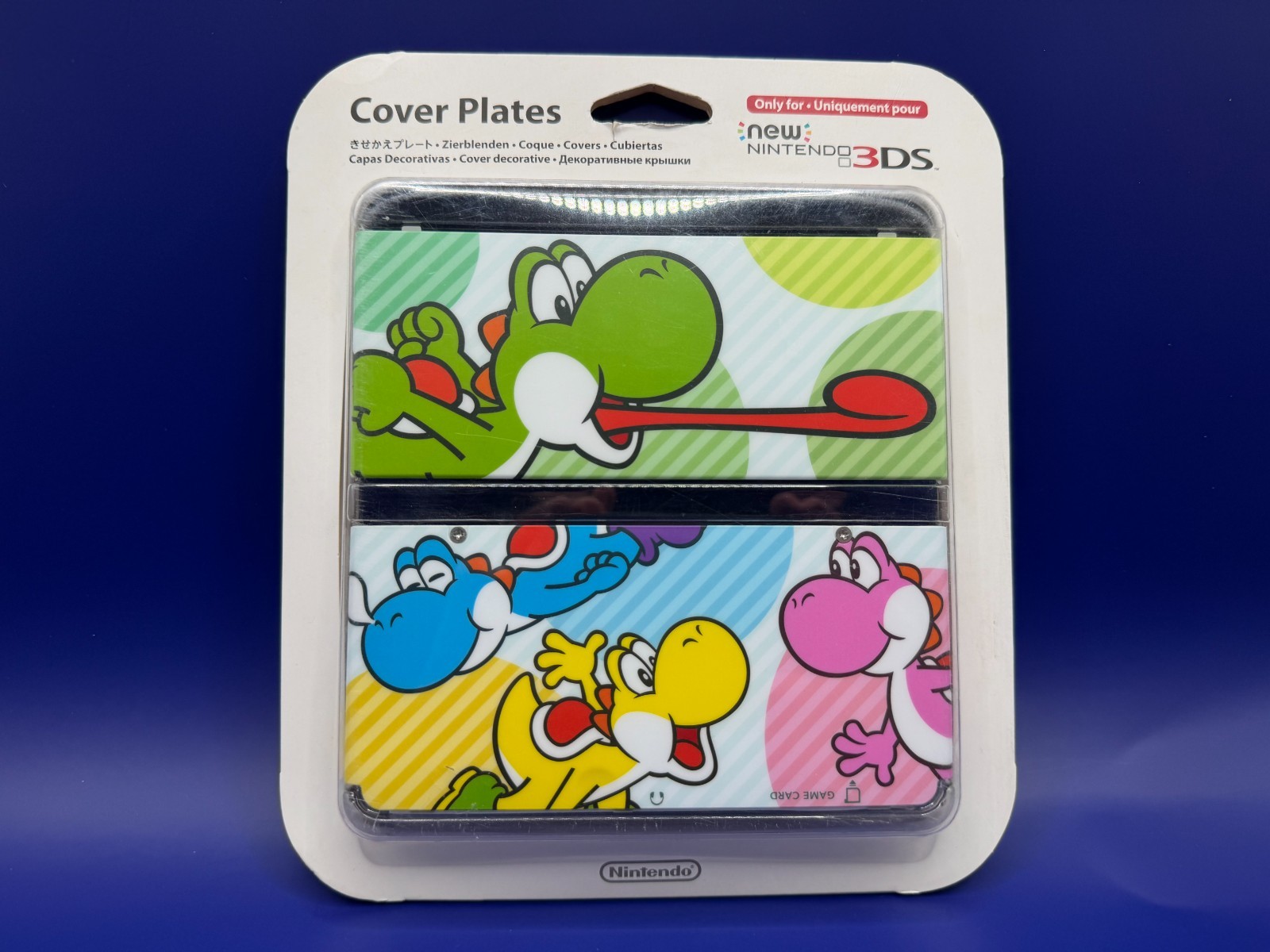 Yoshi Cover Plates New 3DS Nintendo Kisekae No.028 plaque de remplacement console portable