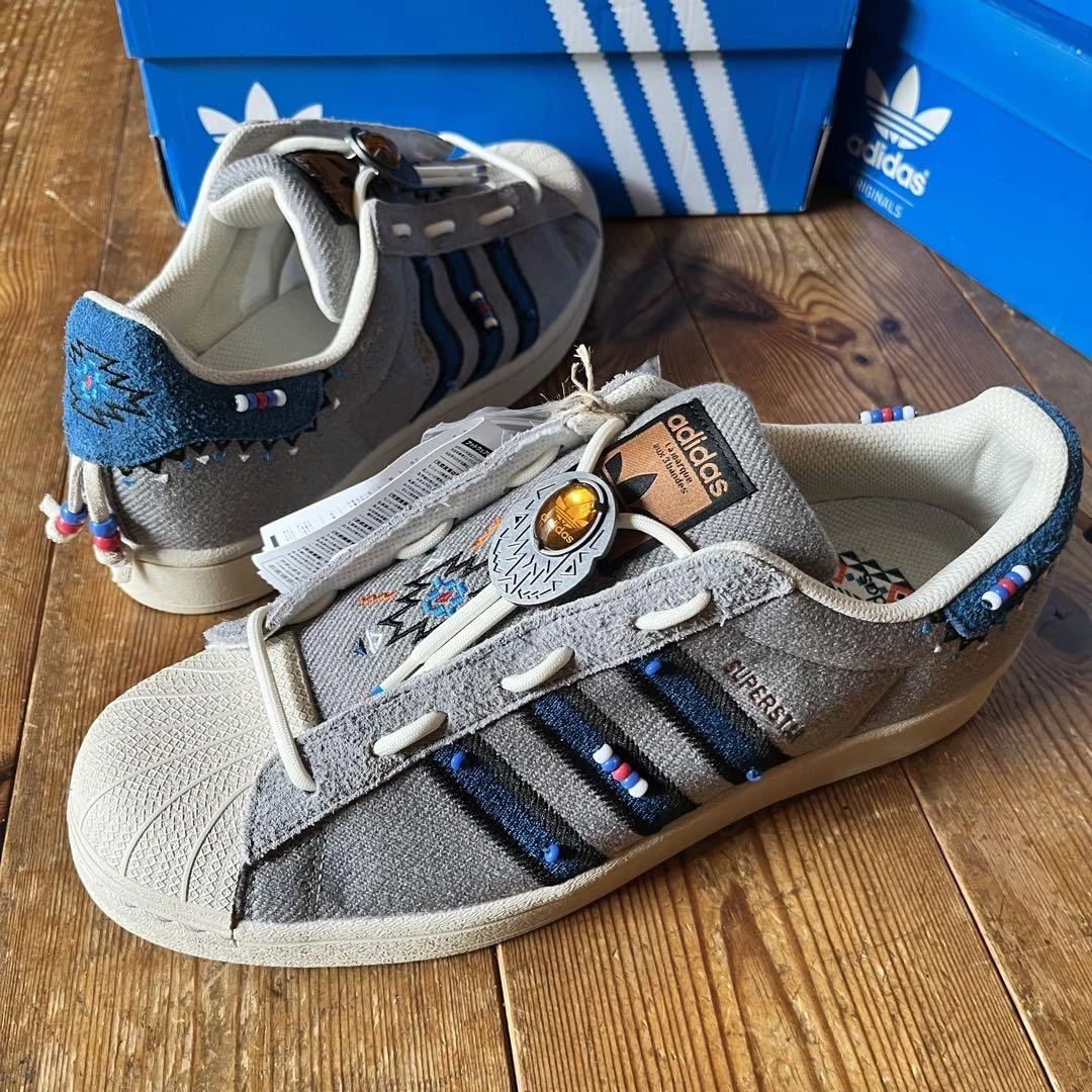 Deadstock 2020 Adidas Originals Sst Greth Legmar senza lacci marrone S29064 Us10 5