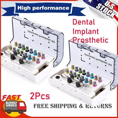 2X Universal Prosthetic Restoration Hand Driver Tool Dental Implant Instrument