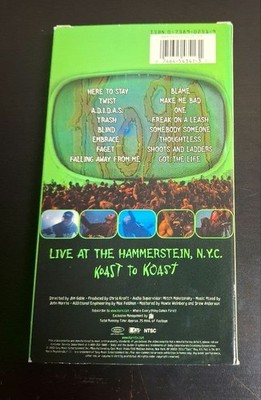 Korn Live VHS Tape, Used, No Return | eBay