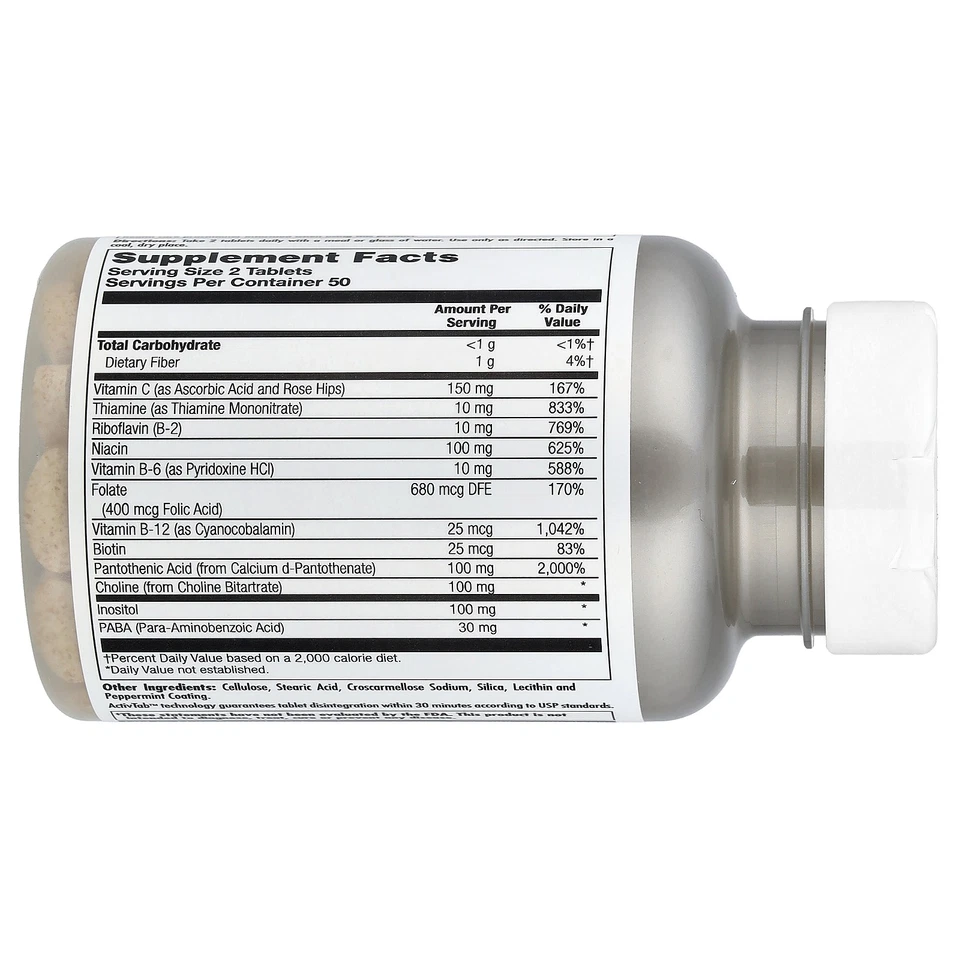 Stress B Complex, 100 Tablets - Image 2 of 2
