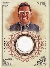 2019 Topps Allen Ginter Chef Tv Personality Graham Elliot Full-Size Relics A