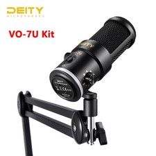 Deity VO-7U Boom Arm Kit Broadcast Microphone Dynamic Podcast Microphone w/Light