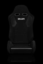 BRAUM Racing Advan Series Sport Seats - Black Cloth - Pair
