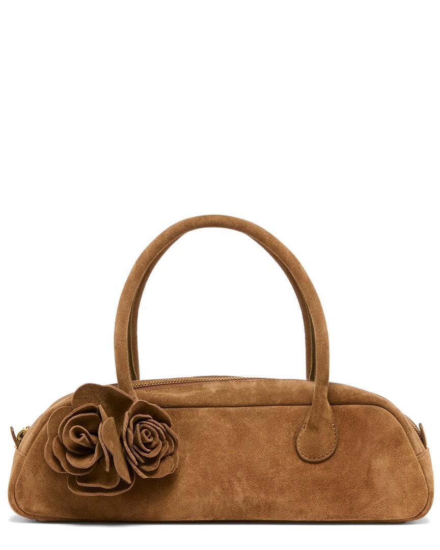 Dolce Vita Boracay Suede Shoulder Bag Womens Brown 25390₽