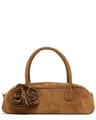 Dolce Vita Boracay Suede Shoulder Bag Women's Brown