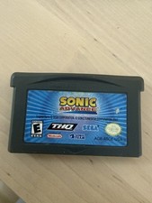 Sonic Advance For Game boy Advance GB-GBA-NDS Fast Shipping Tested 2002