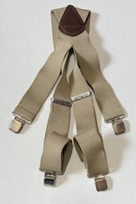 CARHARTT Suspenders - Beige Khaki Brown - One Size - Adjustable