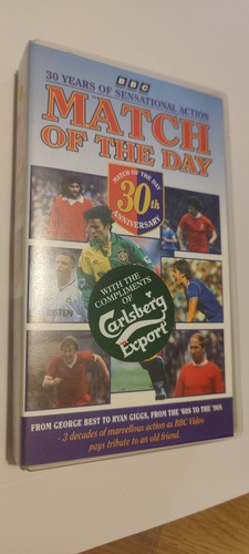 VHS Football video tapes Rangers Chelsea Aston Villa England Match of the Day - 第 19/66 張圖片
