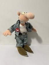 WERNER BEINHART Plüschfigur - 37 cm - Achterbahn - Brösel - Original Sammelfigur