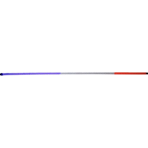 WHIPITLIGHTRODS 2040-3039 SB-RWB-131 Light Rod 3' - whip - red/white/blue - Picture 2 of 4