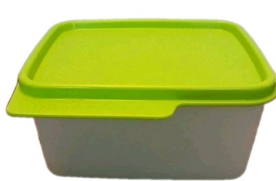 Vintage Tupperware 500 Ml, 2 Cup, Green Lid, 6590A