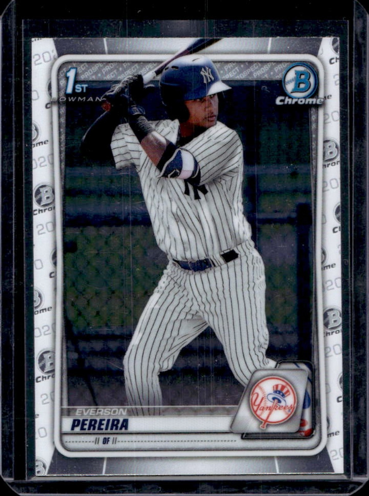 2020 Bowman Everson Pereira Chrome 1st Prospect #BCP-51 Yankees